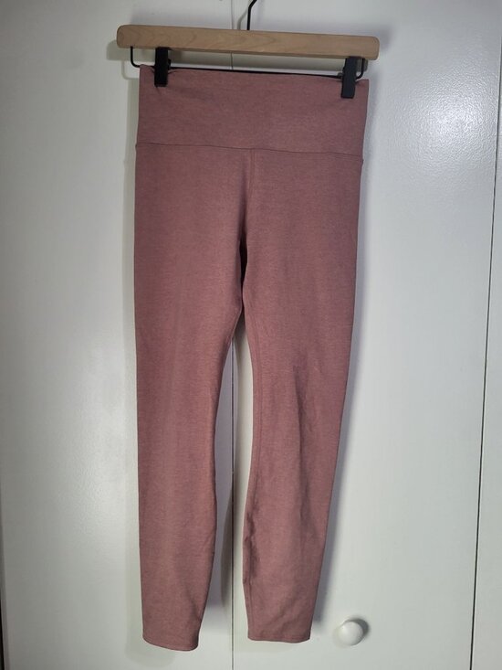 Vuori Pants - Vuori Womens XXS Burnt Clay Heathered Pink Clean Elevation Leggings